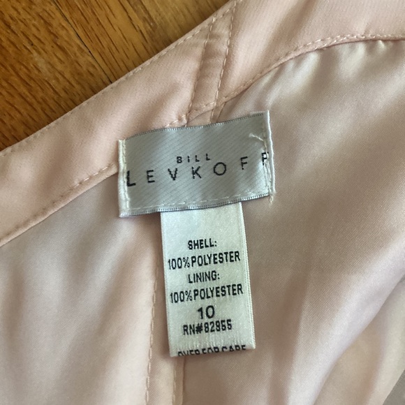 Bill Levkoff Pink Full Length Dress - Picture 7 of 11